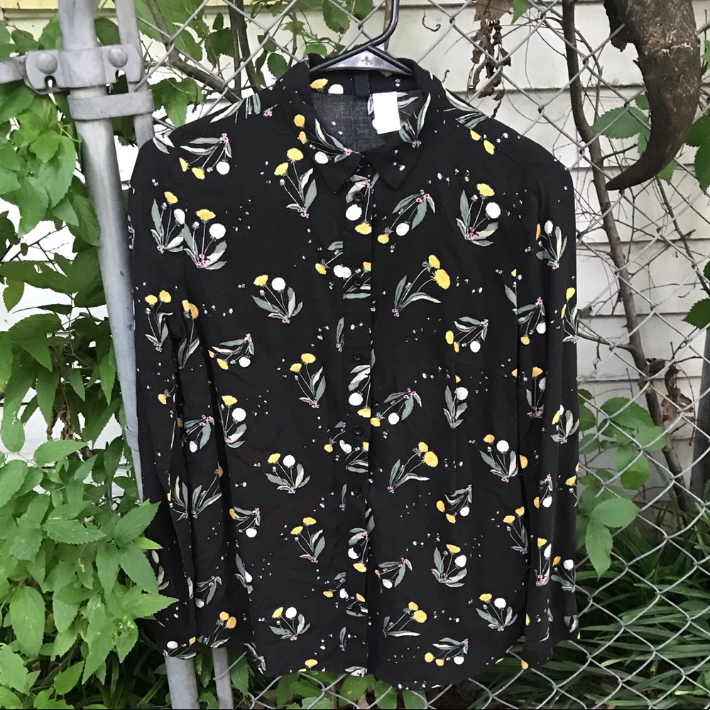 Floral Button Down